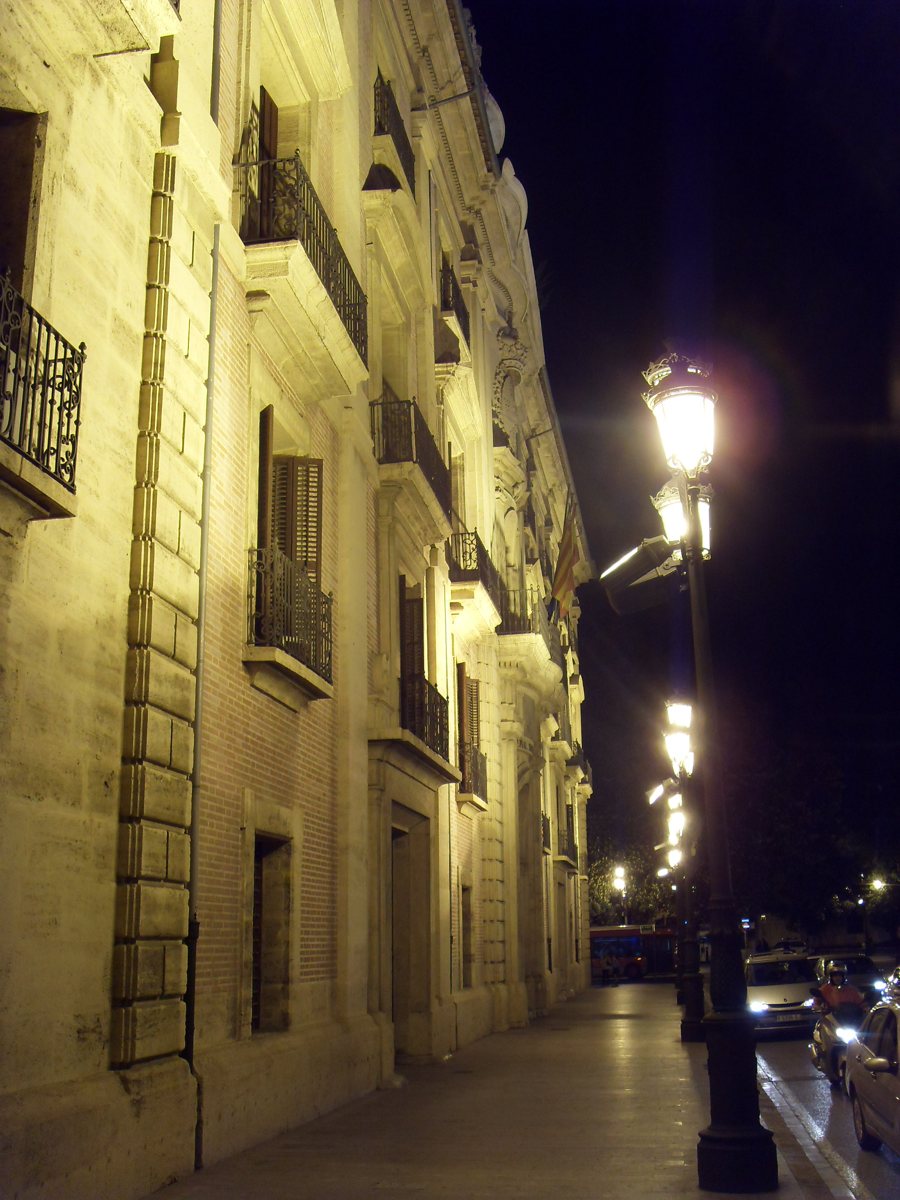 Valencia-Nacht – Symbolbild zur Pilgerreise